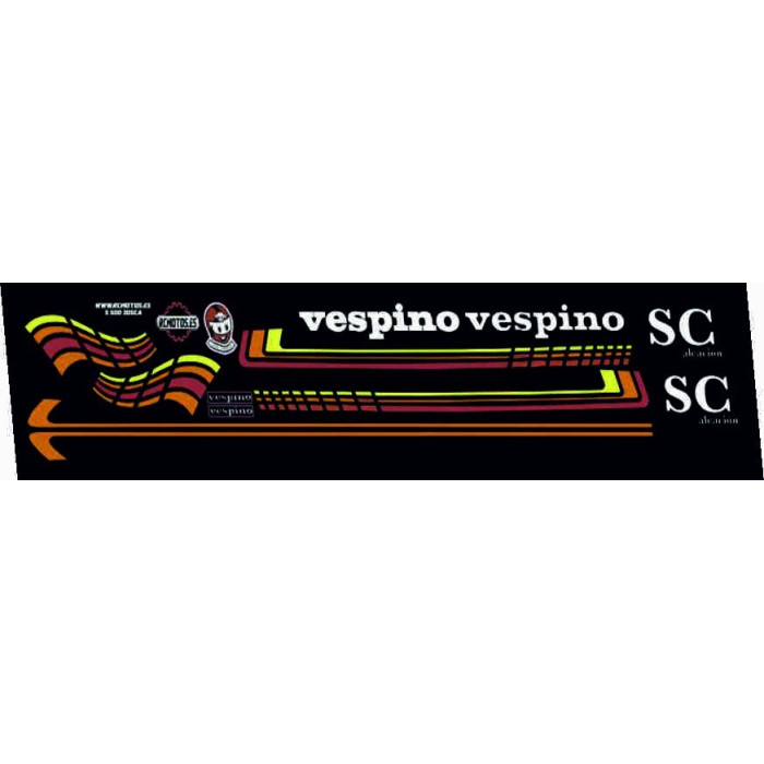KIT PEGATINAS  VESPINO SCA