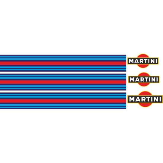 PEGATINAS VESPA MARTINI