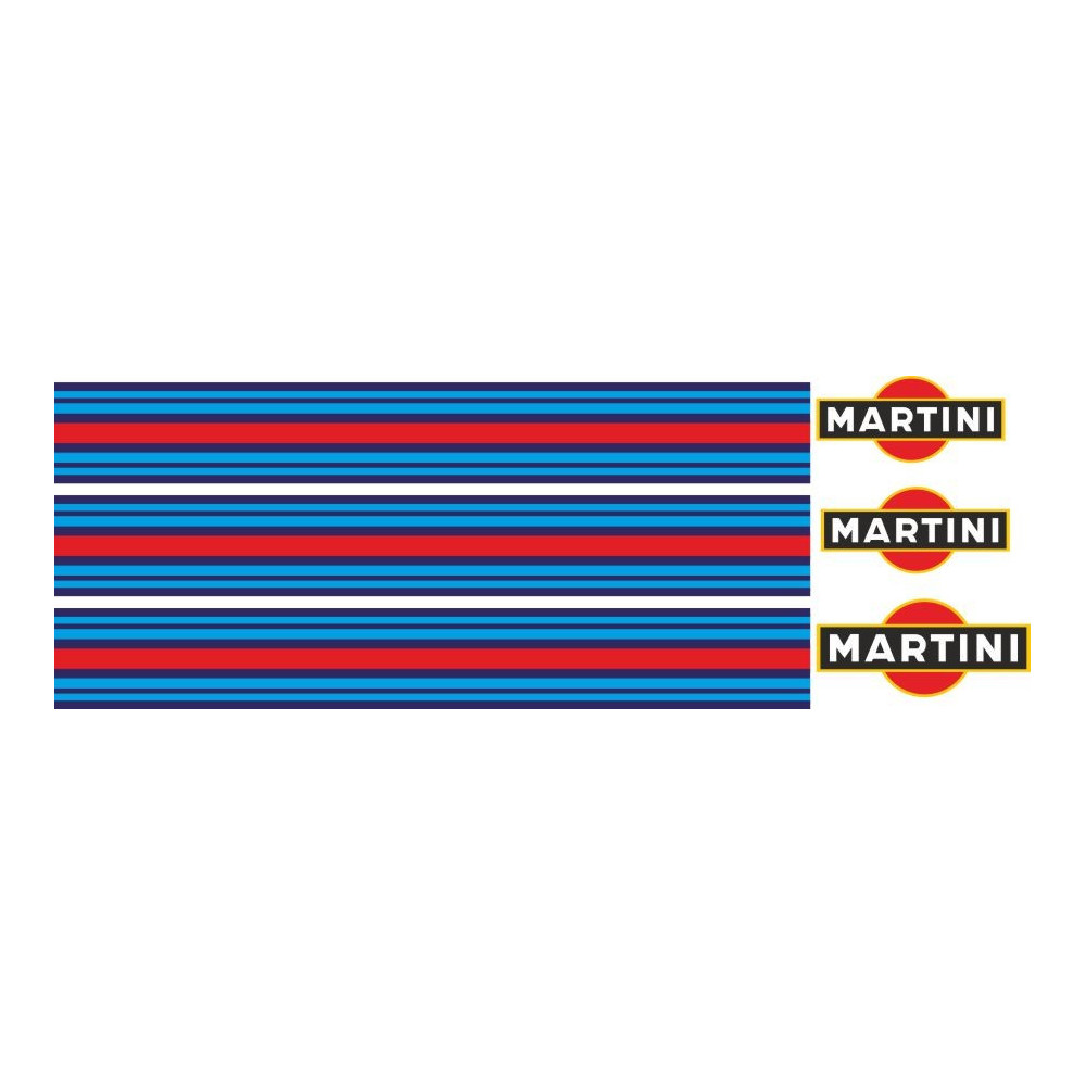 PEGATINAS VESPA MARTINI