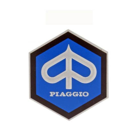 EMBLEMA HEXAGONAL 42MM VESPA