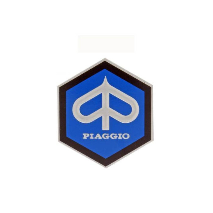 EMBLEMA HEXAGONAL 42MM VESPA
