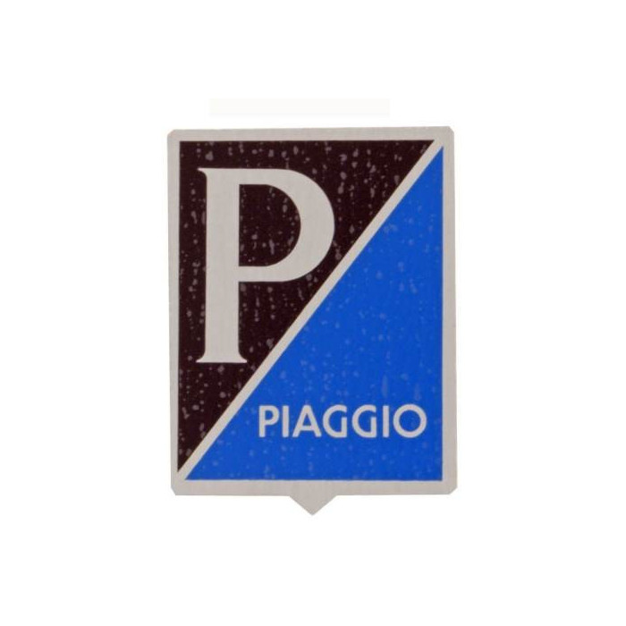 EMBLEMA RECTANGULAR DEL. PIAGGIO