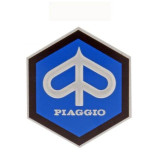 EMBLEMA HEXAGONAL 42MM VESPA