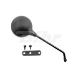 ESPEJO VESPA NEGRO CON PLETINA