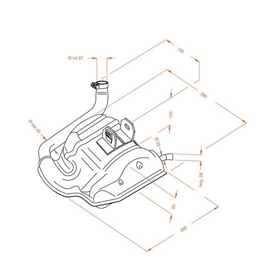 ESCAPE SITO PLUS VESPA 125 150  IRIS PX CL
