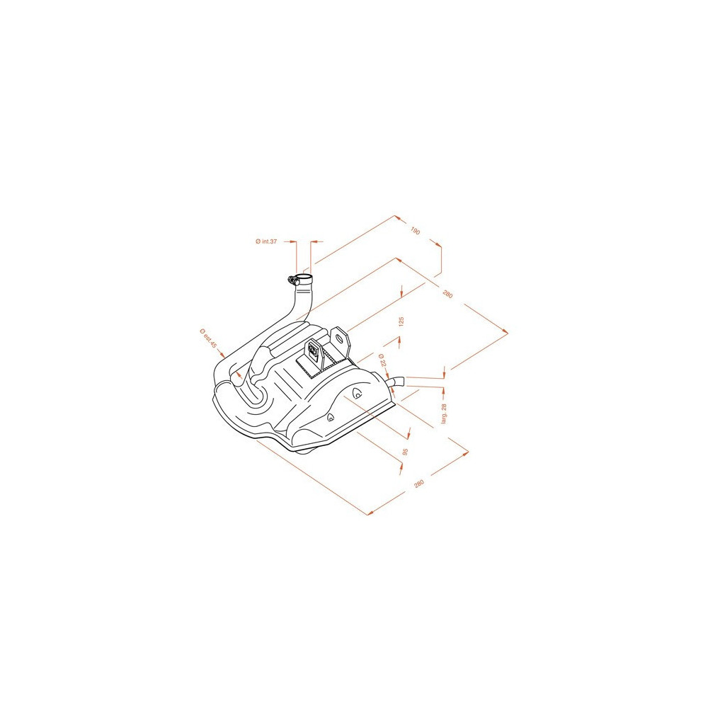 ESCAPE SITO PLUS VESPA 125 150  IRIS PX CL
