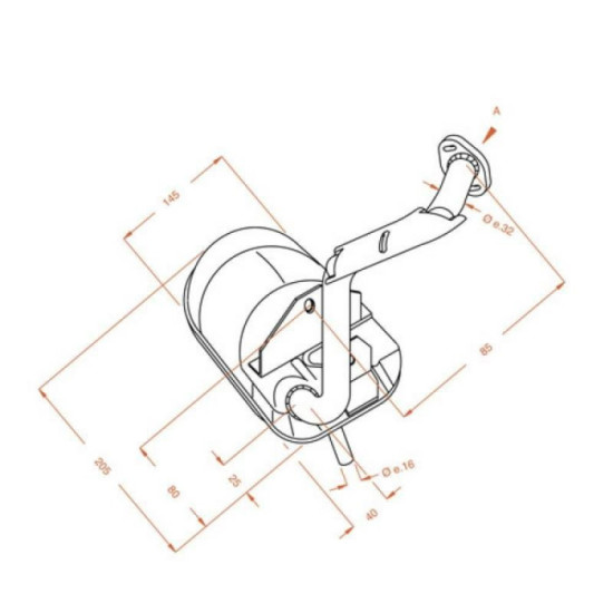 ESCAPE SITO  VESPA PK 75 125