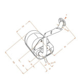 ESCAPE SITO  VESPA PK 75 125
